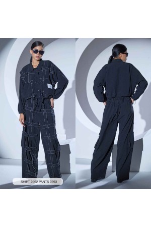 203283 TOPTAN SİYAH PANTOLON