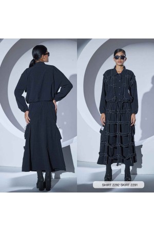 203284 TOPTAN SİYAH BLUZ