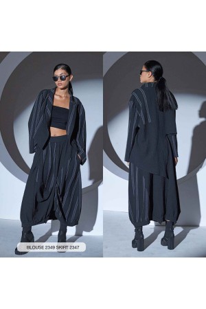 203297 TOPTAN SİYAH ETEK