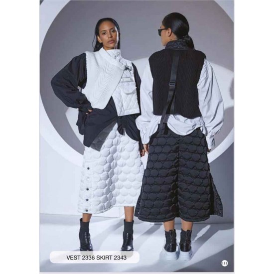 203314 white WAISTCOAT