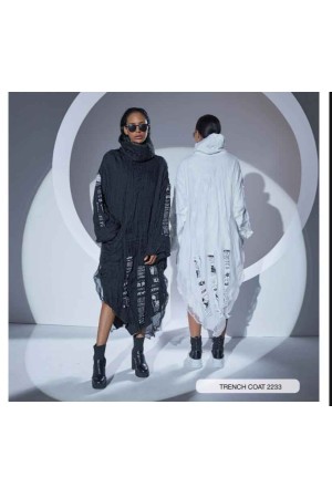 203323 TOPTAN BEYAZ TRENÇKOT