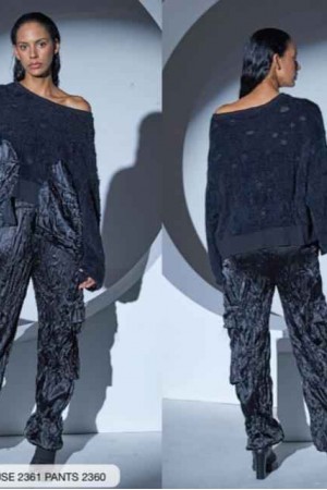 203366 TOPTAN SİYAH PANTOLON