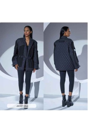 203386 TOPTAN SİYAH CEKET