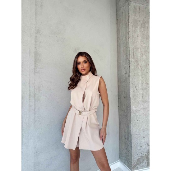 203709 beige OVERALLS