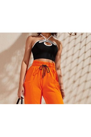 204238 TOPTAN SİYAH CROP