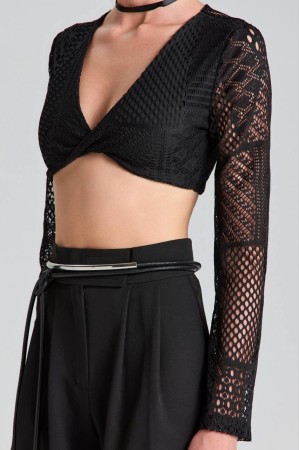 204274 TOPTAN SİYAH CROP