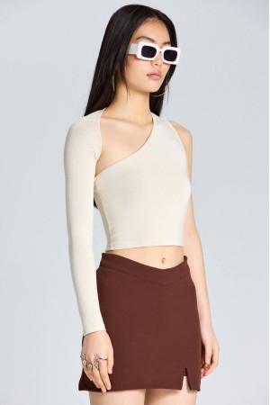 204294 TOPTAN EKRU BLUZ