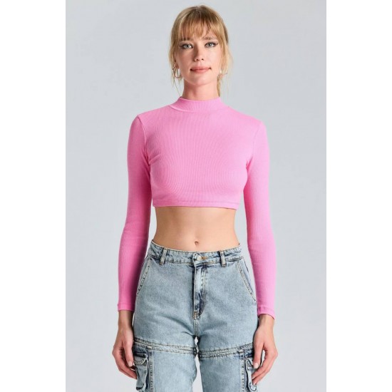 204298 pink Crop