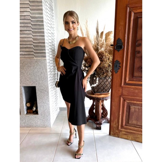 204574 black Evening dress