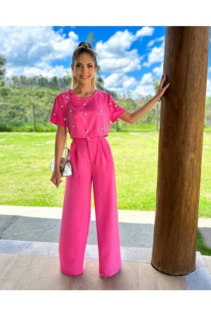 204586 TOPTAN FUŞYA ŞORT TAKIM