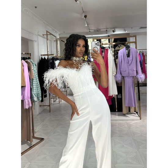 204599 white OVERALLS