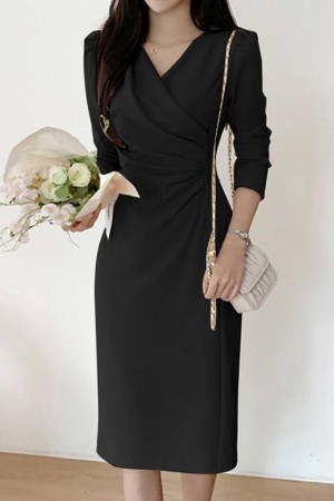 204601 black DRESS