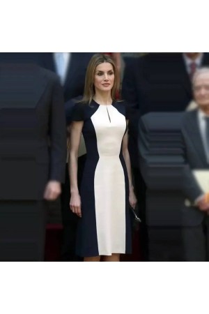 204633 TOPTAN SİYAH ELBİSE