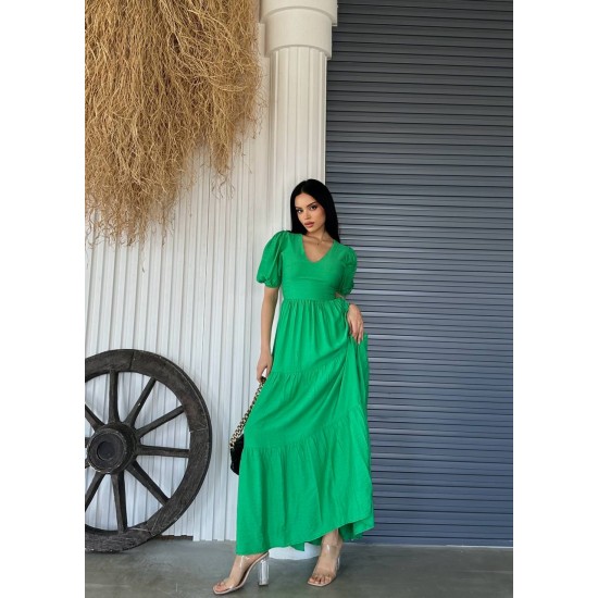 204786 GREEN DRESS