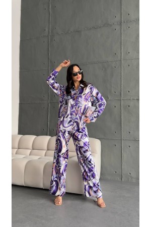 204800 TOPTAN DESENLİ PANTOLON TAKIM