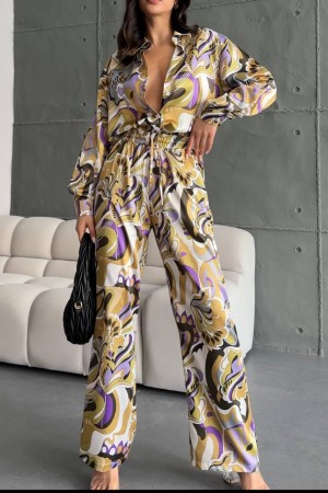 204802 TOPTAN DESENLİ PANTOLON TAKIM