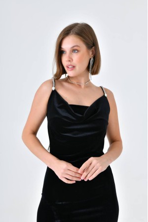 204869 TOPTAN SİYAH ABİYE