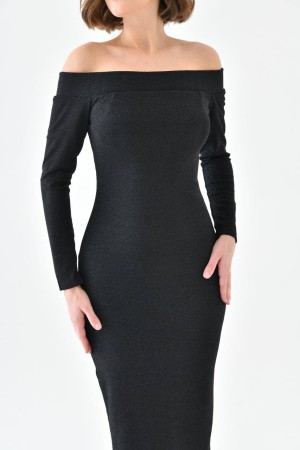 204872 TOPTAN SİYAH ABİYE