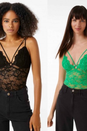 205014 TOPTAN SİYAH BODYSUIT