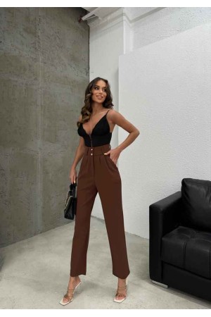 205132 TOPTAN KAHVE PANTOLON