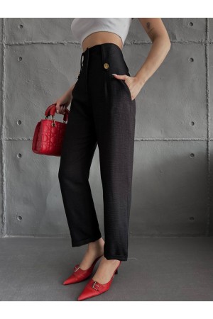205158 TOPTAN SİYAH PANTOLON