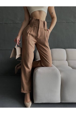 205159 TOPTAN BEJ PANTOLON