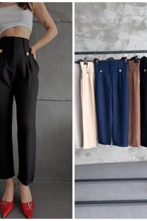 205161 TOPTAN LACİVERT PANTOLON