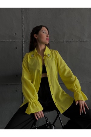 205164 TOPTAN SARI GÖMLEK