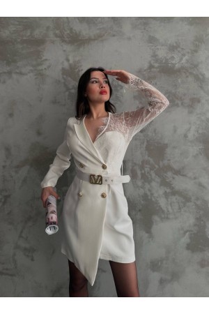 205176 TOPTAN BEYAZ CEKET