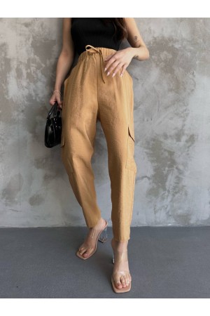 205180 TOPTAN BEJ PANTOLON