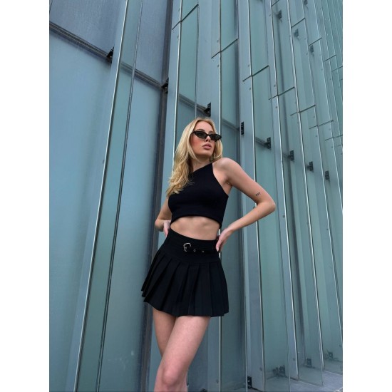 205193 TOPTAN SİYAH ETEK