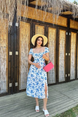 205222 patterned DRESS