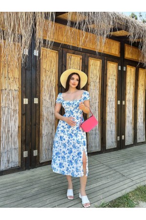 205222 patterned DRESS