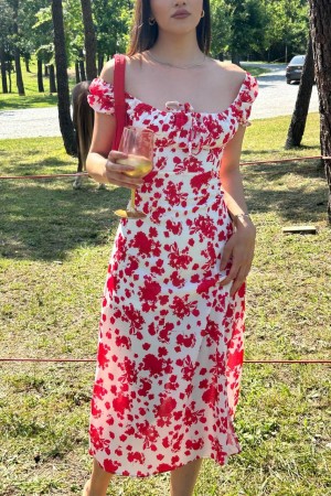 205224 patterned DRESS