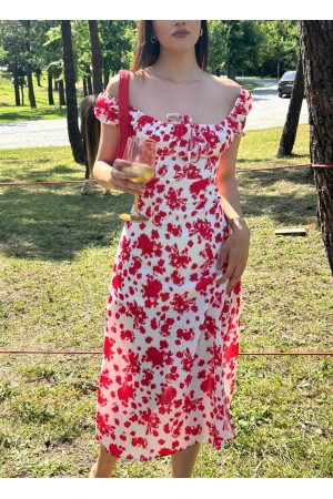 205224 patterned DRESS