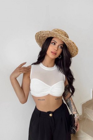 205235 TOPTAN BEYAZ CROP