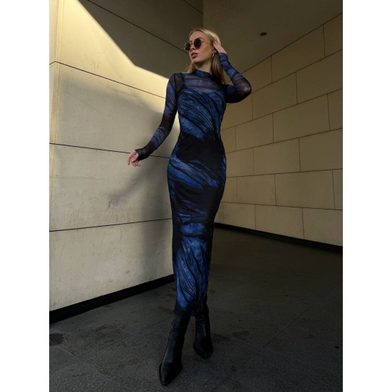 205245 patterned DRESS