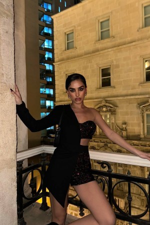 205248 black OVERALLS