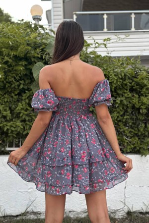 205258 patterned DRESS