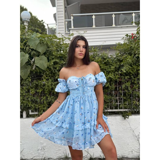 205259 patterned DRESS