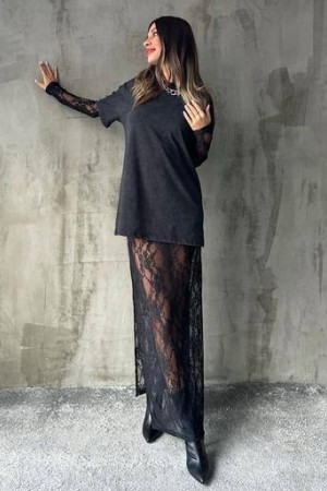 205263 TOPTAN SİYAH PANTOLON TAKIM