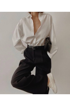 205285 TOPTAN BEYAZ GÖMLEK