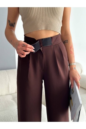 205323 TOPTAN KAHVE PANTOLON