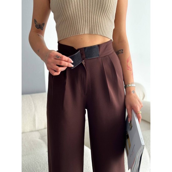 205323 coffee TROUSERS