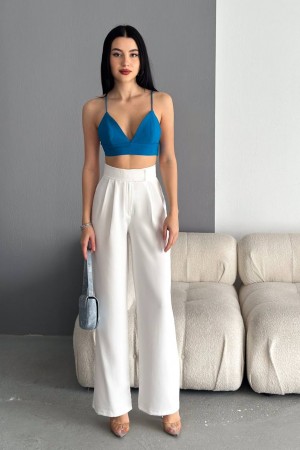 205327 white TROUSERS