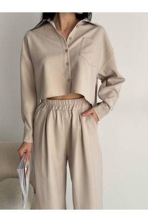 205339 TOPTAN BEJ PANTOLON TAKIM