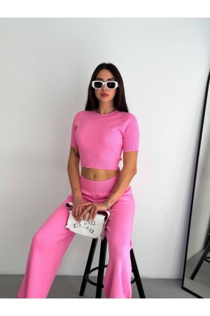 205353 TOPTAN PEMBE PANTOLON TAKIM