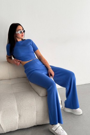 205355 TOPTAN MAVİ PANTOLON TAKIM