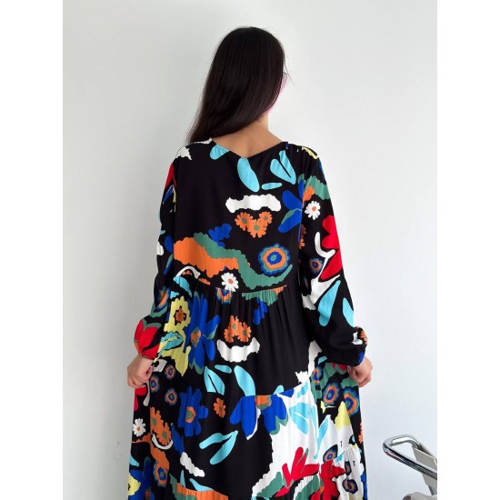 205369 patterned DRESS