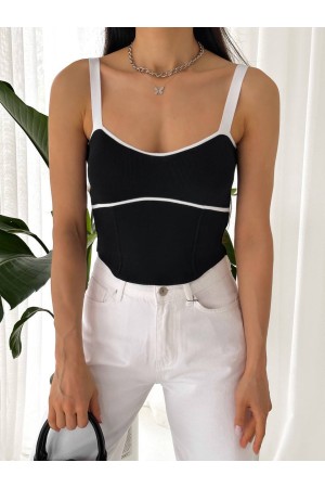 205378 TOPTAN SİYAH ATLET